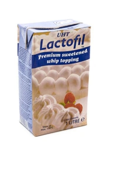 Lactofil UHT Premium Sweetened Whip Topping (1 Litre)