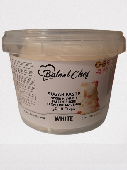 Batool Chef Sugar Paste (Fondant/Gumpaste) (1 KG) By Bakers Spot