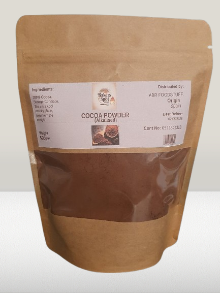 Cocoa Powder (Alkalised) Spanish - By Baker Spot (1000g)