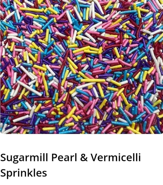 Sugarmill Pearl and Vermicelli Sprinkles