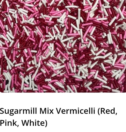 Sugarmill Mix Vermicelli ( Red , Pink , White )