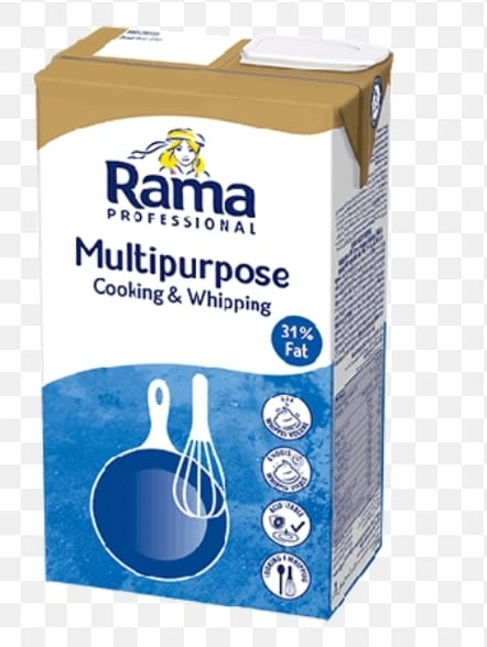 Rama Professional Multipurpose Cooking & Whipping Cream - 31% Fat (1 Liter)