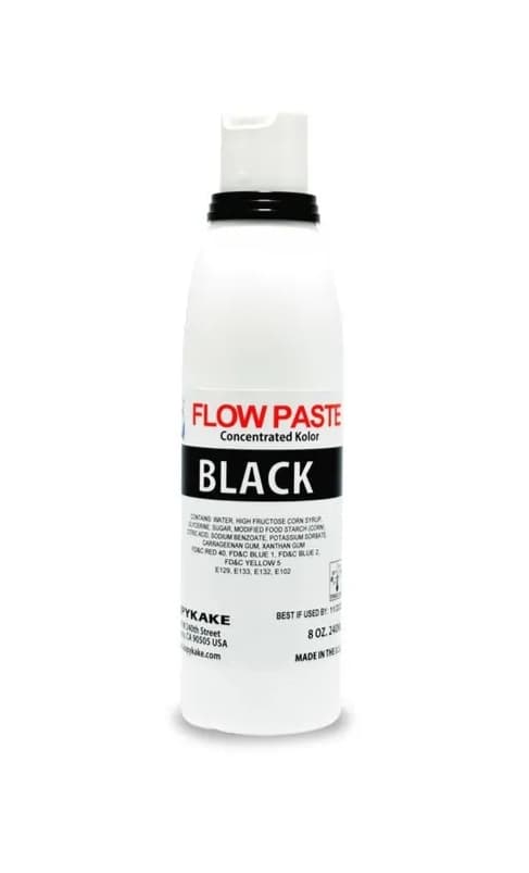 Flow paste kopykake USA 120ml(4,oz),240ml(8,oz) Black