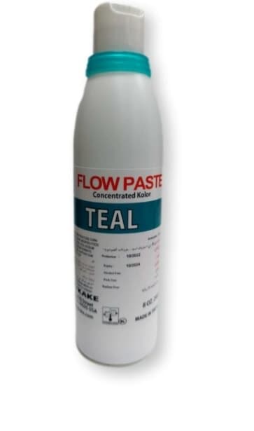 Flow paste kopykake USA 120ml(4,oz),240ml(8,oz) Teal