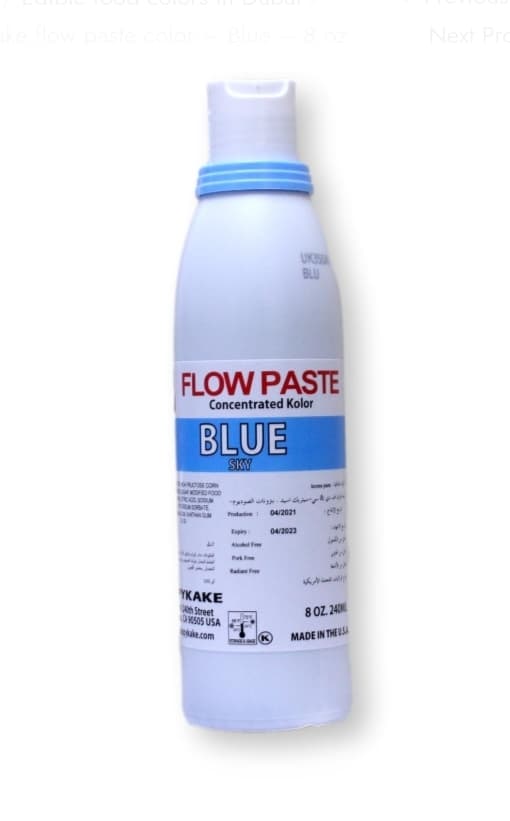 Flow paste kopykake USA 120ml(4,oz),240ml(8,oz) Blue