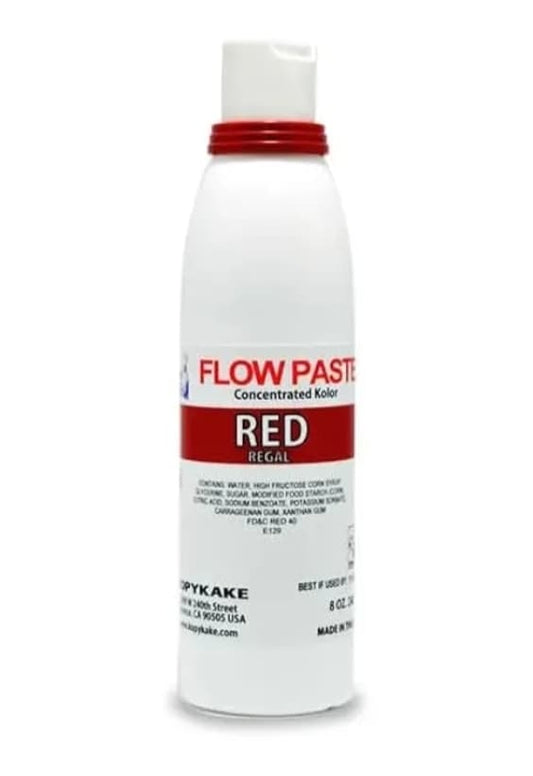 Flow paste kopykake USA 120ml(4,oz),240ml(8,oz) Red