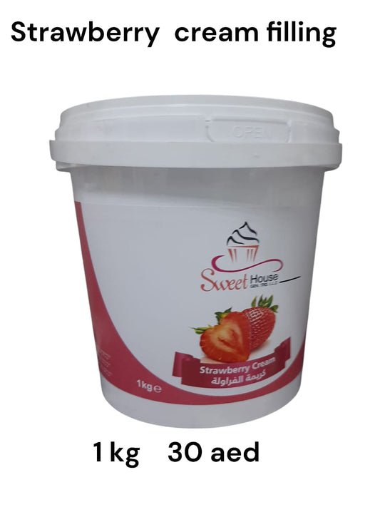 Strawberry Cream Filling (1kg)