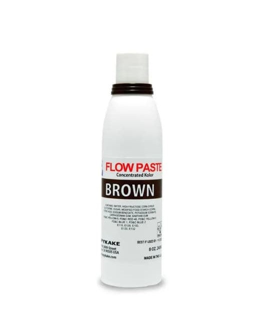 Flow paste kopykake USA 120ml(4,oz),240ml(8,oz) Brown