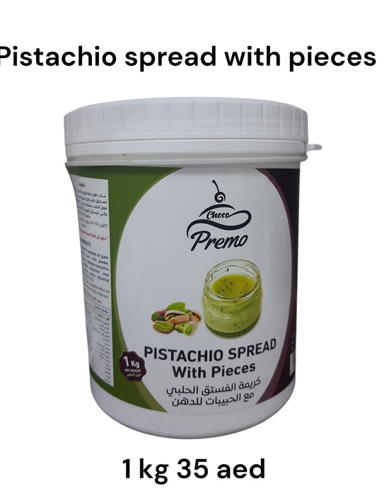 Pistachio Spread With Pieces (1kg)
